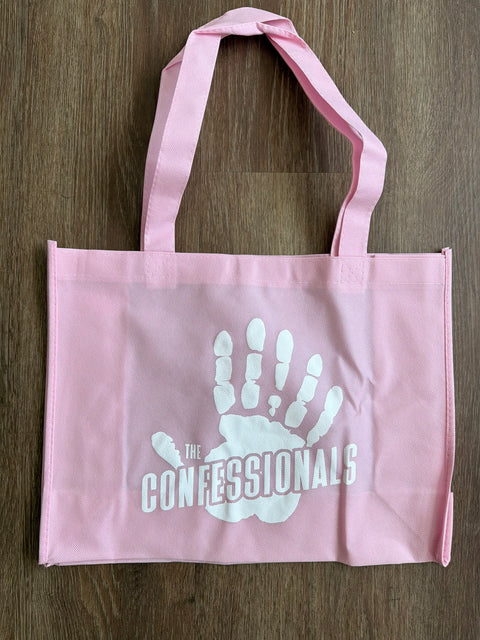 Pink 'The Confessionals' Tote Bag